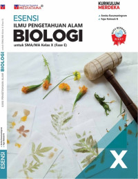 Image of ESENSI ILMU PENGETAHUAN ALAM: BIOLOGI KELAS X