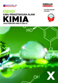 Image of ESENSI ILMU PENGETAHUAN ALAM KIMIA KELAS X