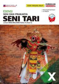 Image of ESENSI SENI DAN PRAKARYA SENI TARI KELAS X